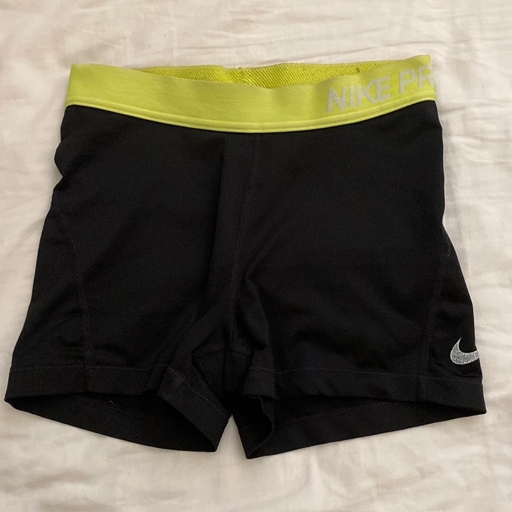 Nike pro spandex shorts